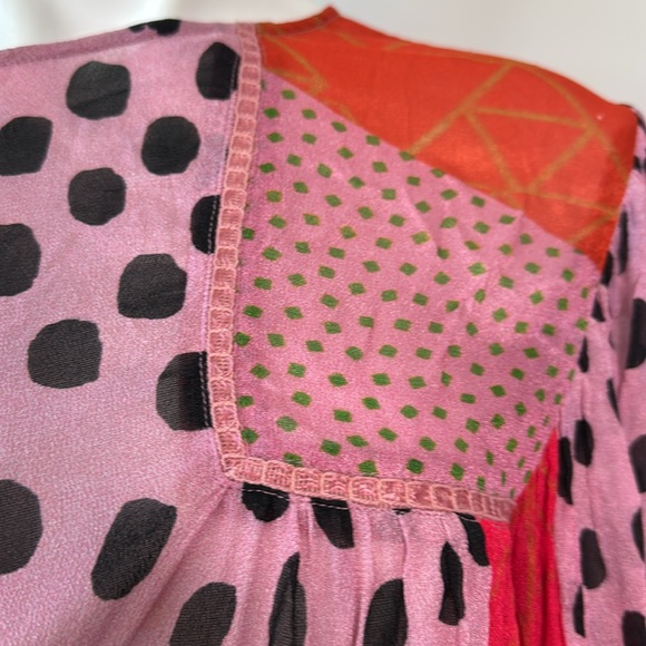 Bl-nk London Miranda Balloon Sleeve Top EUC - Picture 5 of 11